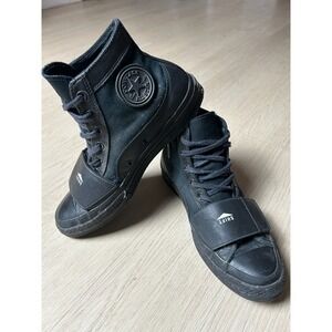 Converse Chuck Taylor Neighborhood Tokyo Motorcycle Black High Top Sneaker 9.5 M